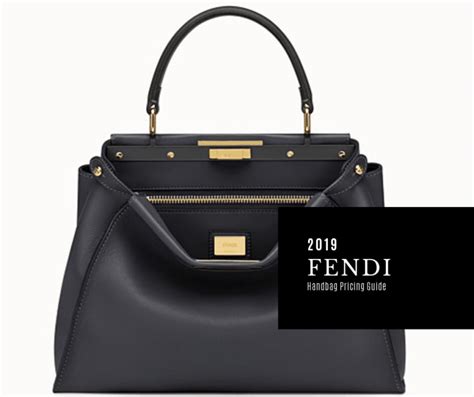 Price Guide: Fendi Bags in the US and Europe (2024).